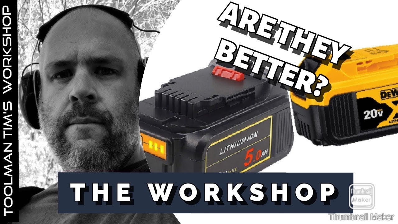 CHEAP Amazon Dewalt KNOCK OFF Battery vs  The Real Deal