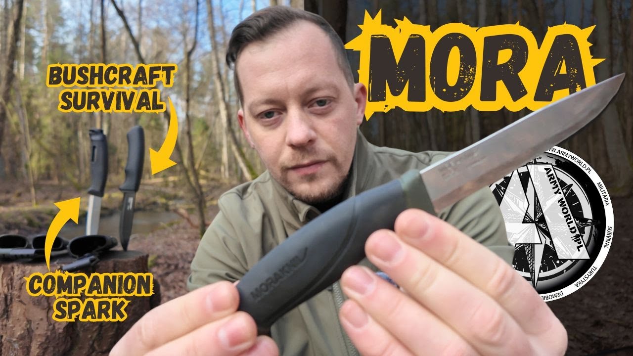 Jaki NÓŻ wybrać na początek? MORA Companion, Spark, Bushcraft Survival