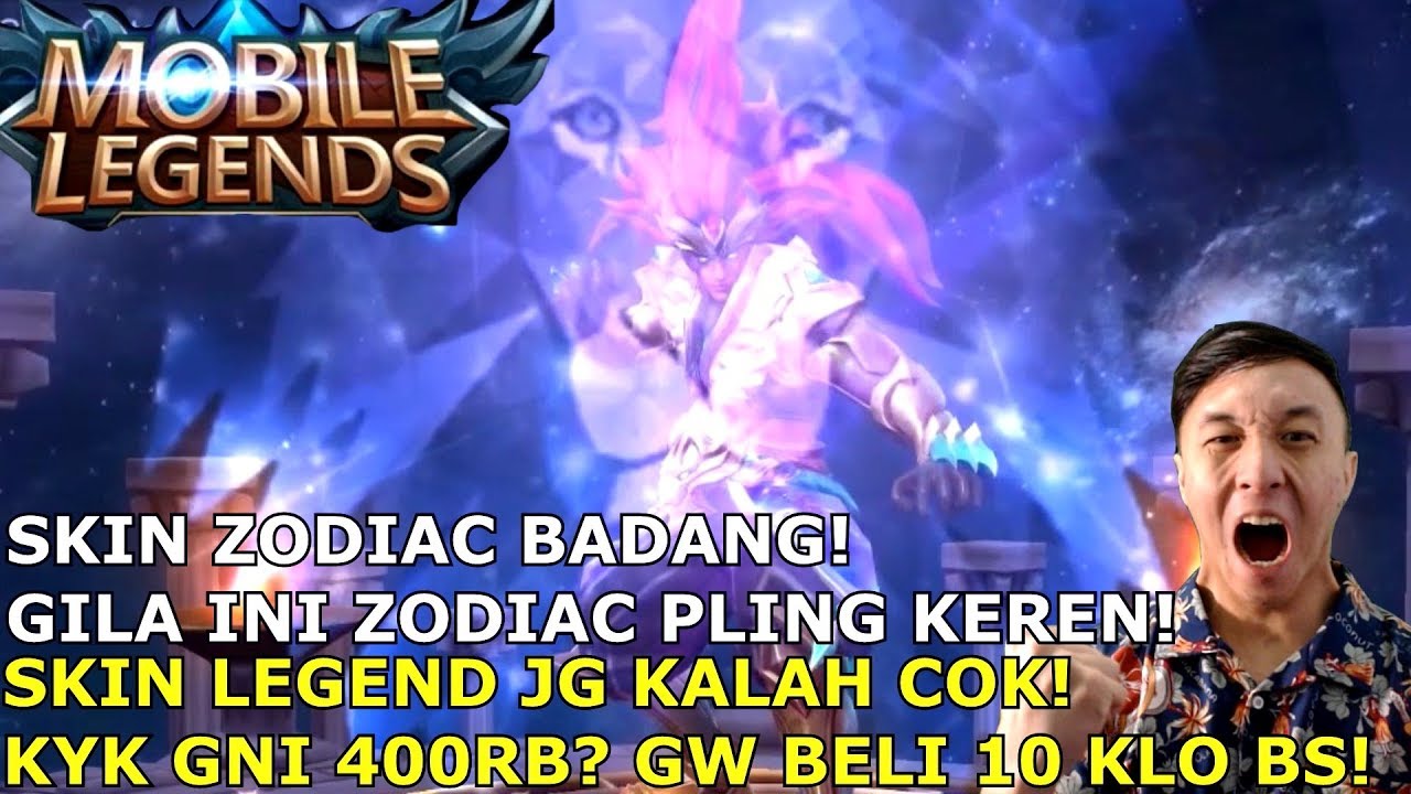3 JUTA JUGA KEMURAHAN SKIN SEKEREN INI MAH COK! SKIN ZODIAC PLG GILA!