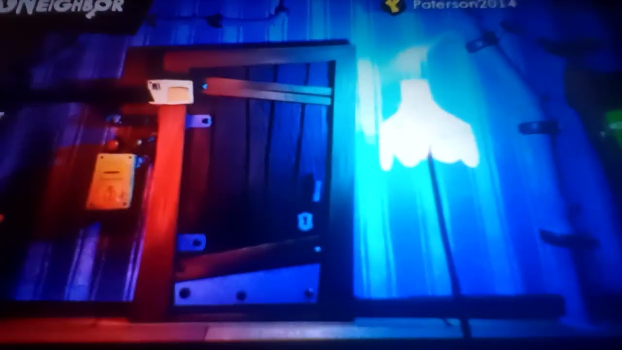 Xbox one menu walkthrough of Hello neighbor