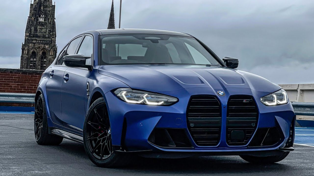 FROZEN BLUE BMW G80 M3 COMPETION FULLY PROTECTED WITH PPF/PAINT PROTECTION