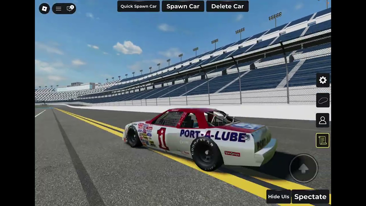 Playing  just Daytona 