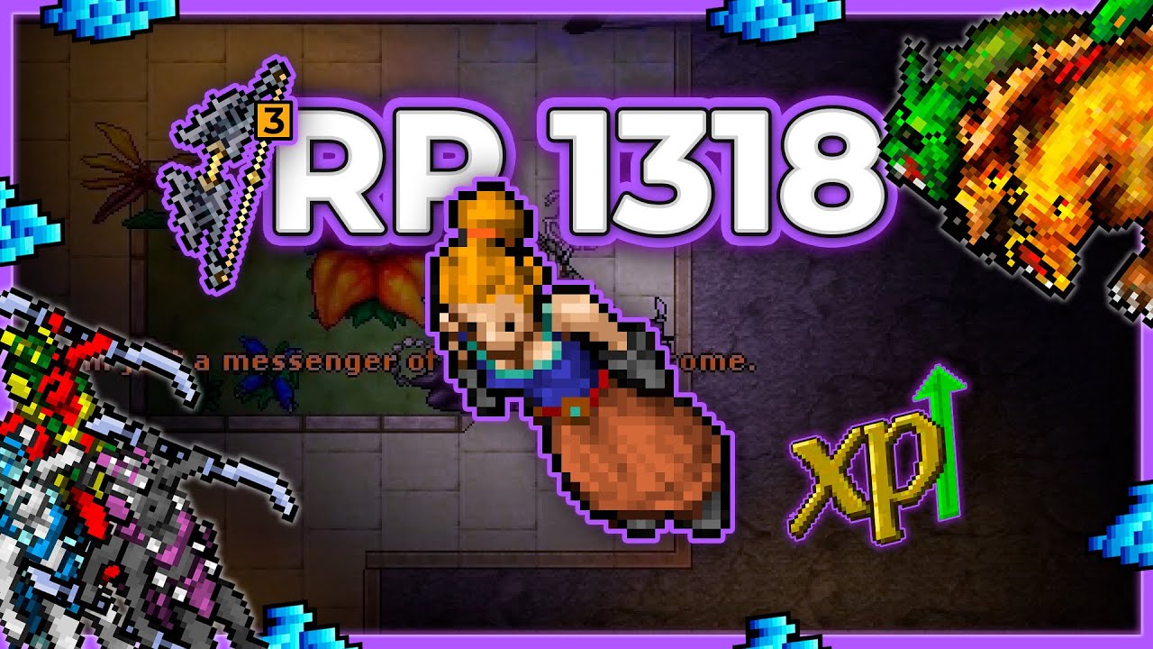 RP 1318 Hunt Solo True Asura 6.1kk/h Raw + 2.5kk Profit - Tibia Hunt [12.91] #tibia #tibiahunt