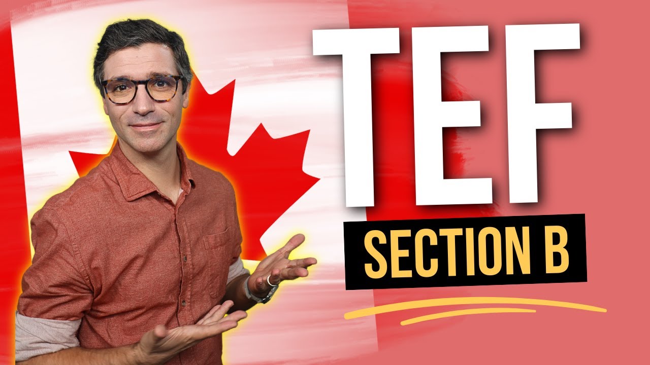 TEF et TEF Canada - Expression &eacute;crite niveau C1/C2 - Section B