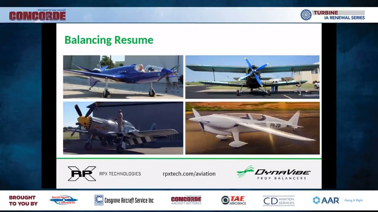Dynamic Propeller Balancing Process and Benefits presented by DynaVibe and RPX Technologies Inc.