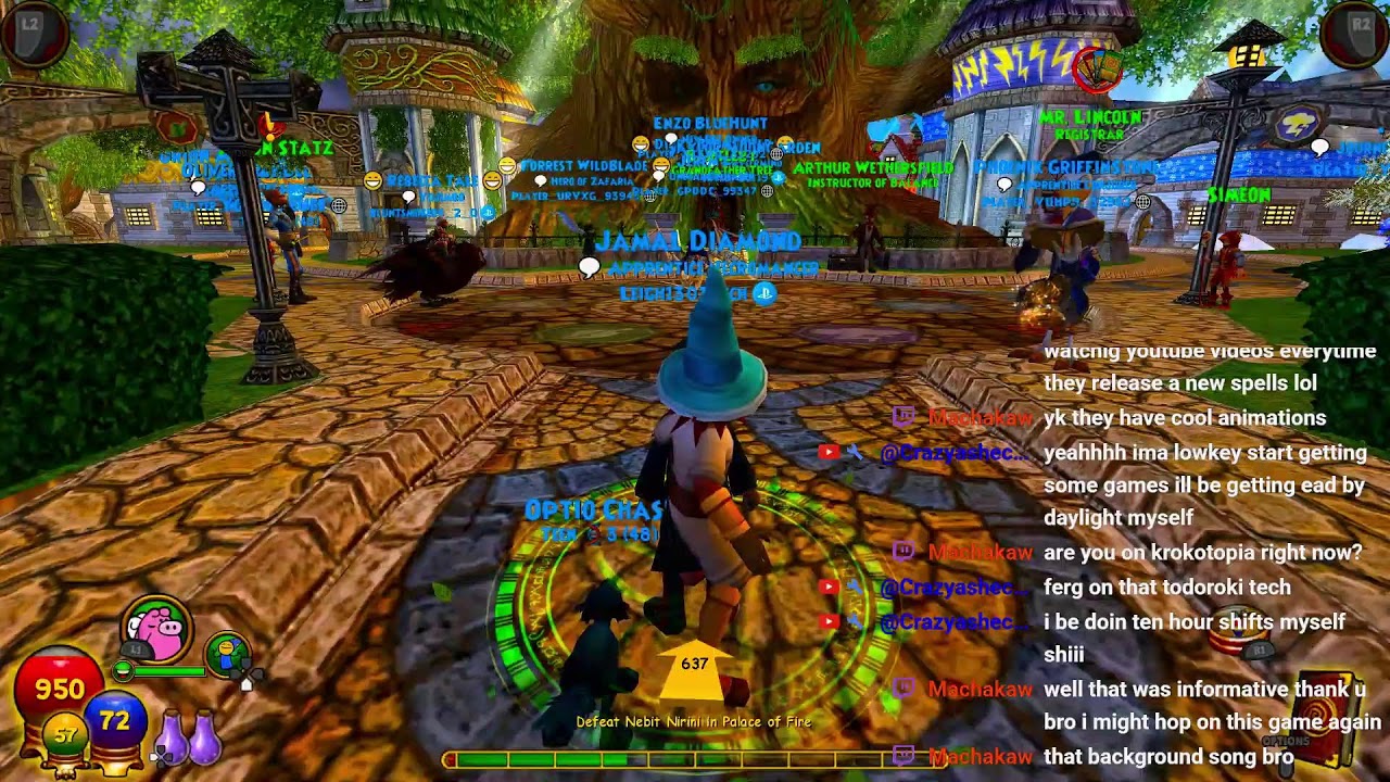 Wizard101 Fire Wizard Grind Come Join!!