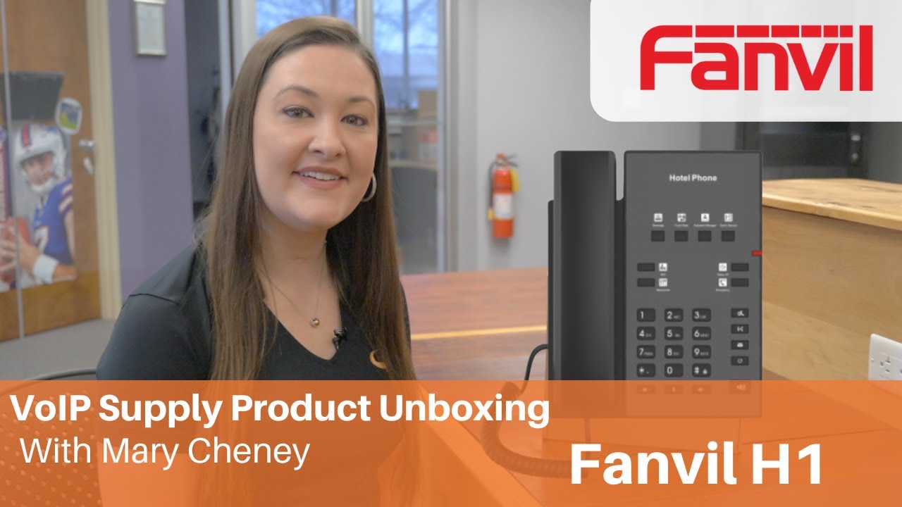 Fanvil H1 Hotel Phone Unboxing | VoIP Supply