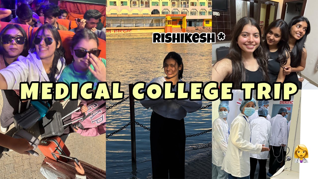 Medical College Trip to RISHIKESH ❤️ || Jammu to Haridwar || tripwith friends ☺️