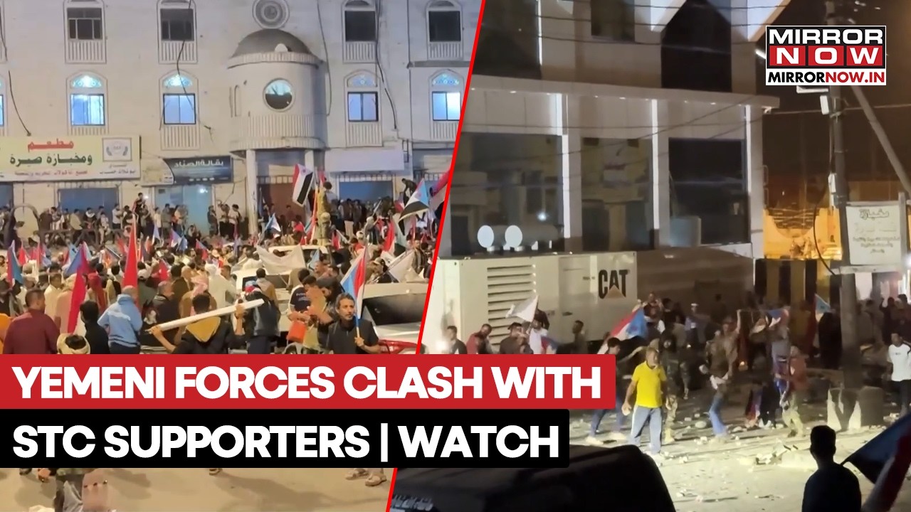 Yemeni Forces Clash With STC Supporters Outside Presidential Palace In Aden, One Person Killed