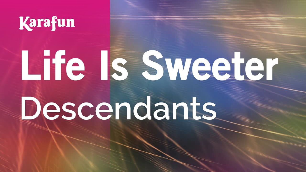 Life Is Sweeter - Descendants: The Rise of Red | Karaoke Version | KaraFun