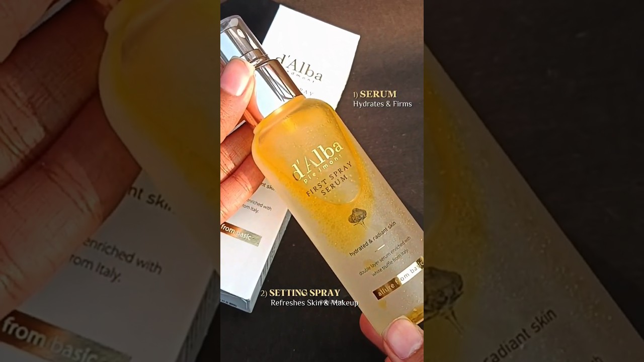 d'Alba white truffle first spray serum🌟 