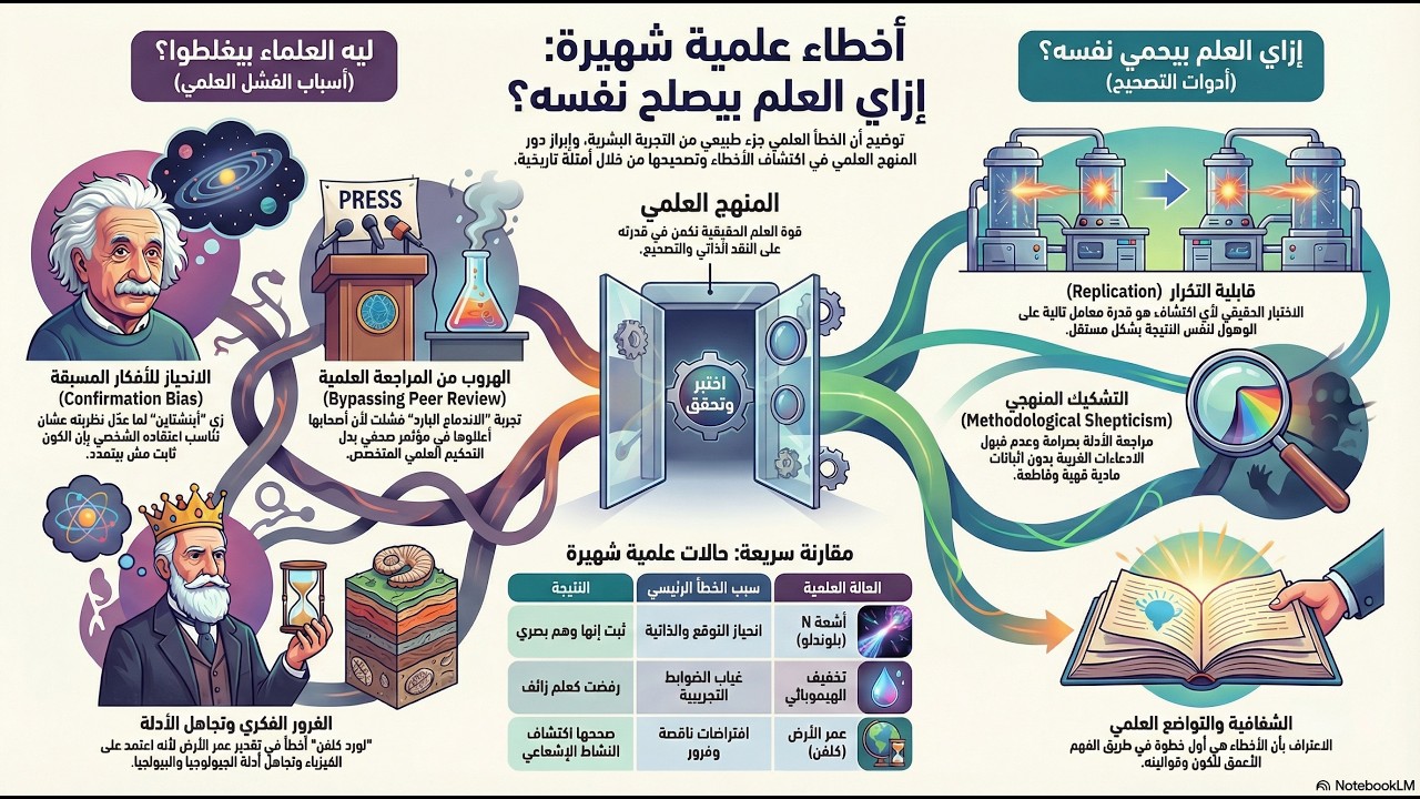 القوة المدهشة للأخطاء العلمية