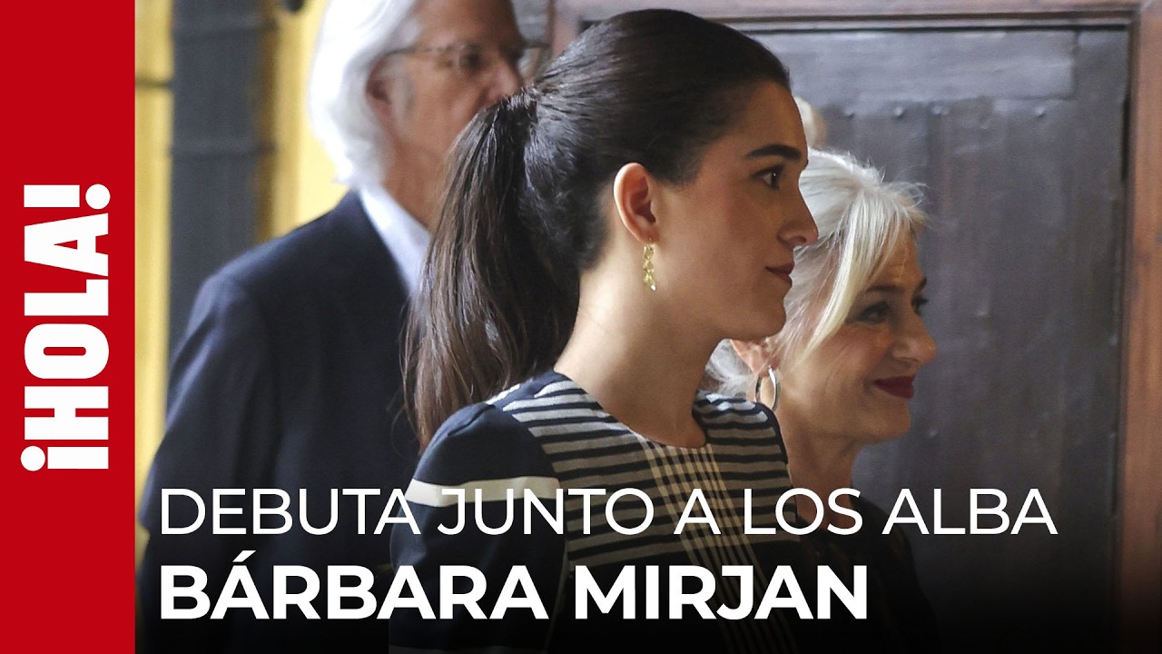 Bárbara Mirjan debuta como duquesa de Arjona: su primera gran aparición junto a los Alba