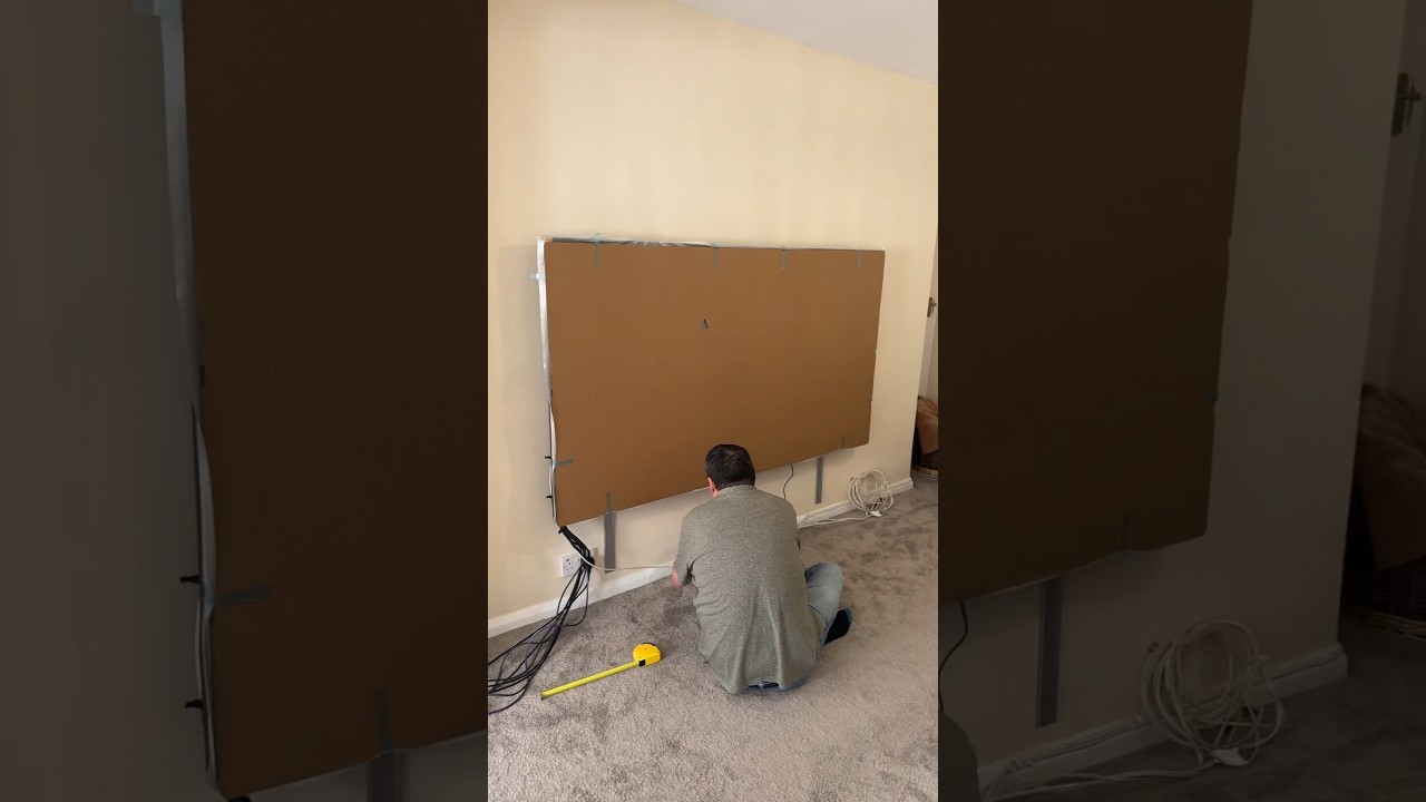 85 INCH SONY BRAVIA 9! (2024) BRAND NEW Unboxing and Setup. #sonytv #85inch #bigtv #sonybravia #hdtv