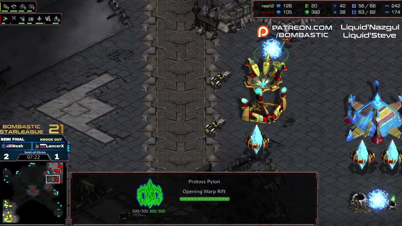 BSL 21 Gosuleague T2 Semifinal Nesh v LancerX game 4
