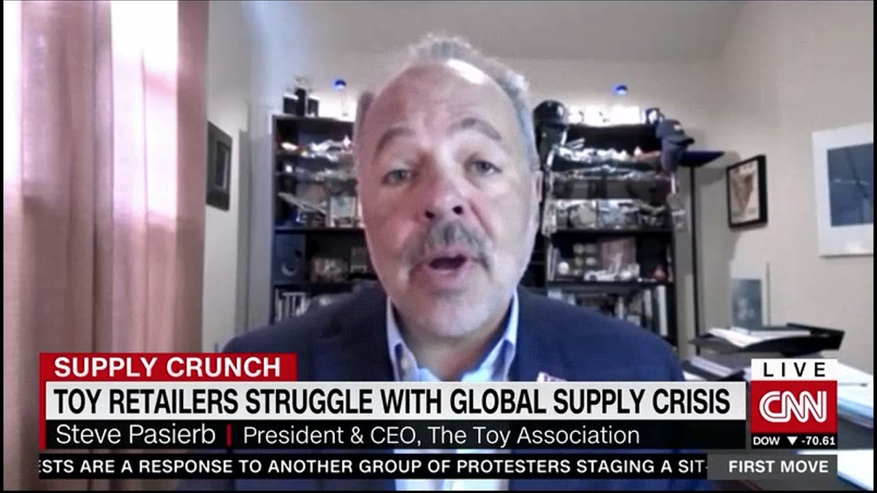 Toy Retailers Struggle with Global Supply Crisis | CNN | The Toy Association
