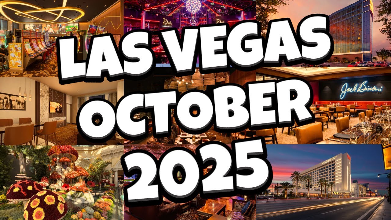 Что НОВОГО в Лас-Вегасе в ОКТЯБРЕ 2025 ГОДА! 🤩