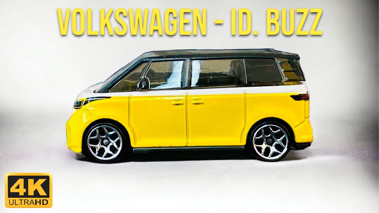Hotwheels  Volkswagen Id  Buzz 1/64 4K