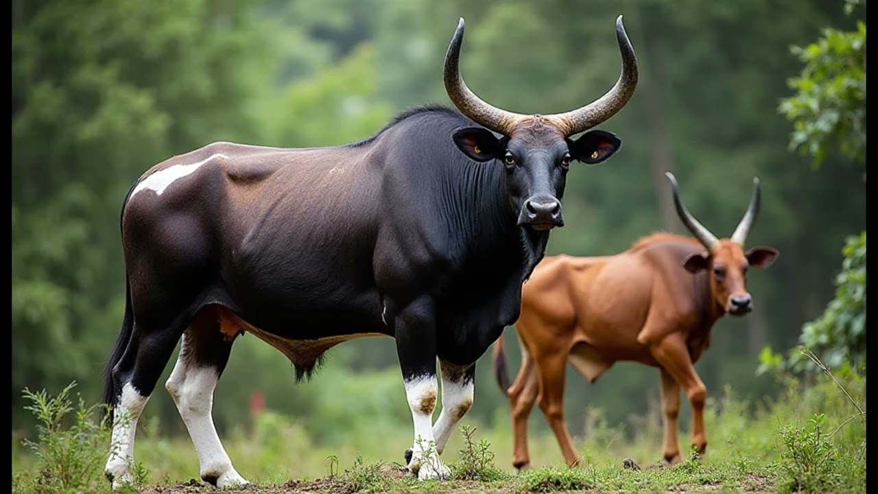 Banteng in the Jungle: Asia’s Hidden Giant | Wild Cattle of the Forest