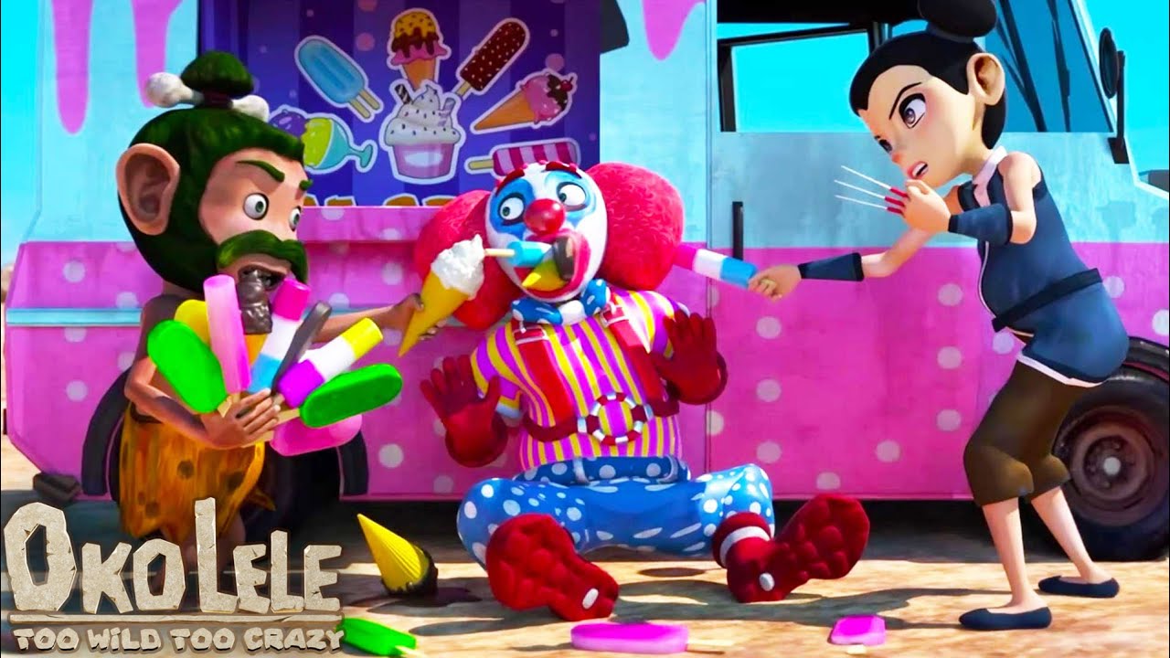 Oko Lele  —  The Crazy Clown and the Ice Cream Mystery 🤡🍦 ⭐️ Oko Lele - Official channel