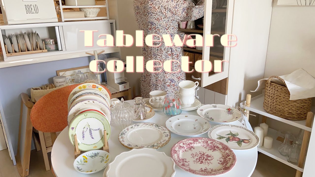 (sub)食器コレクター：持っている食器を全て紹介します！   I will introduce all the tableware I have