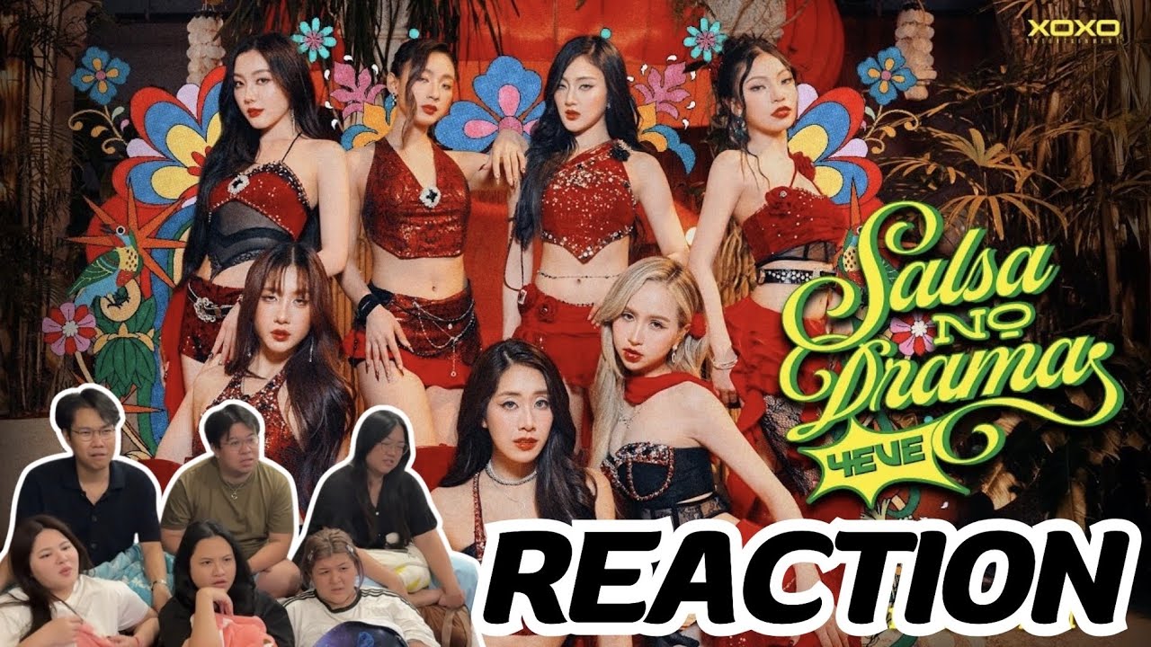Mv Reaction  | Salsa No Drama - 4EVE | Rooftop Reaction