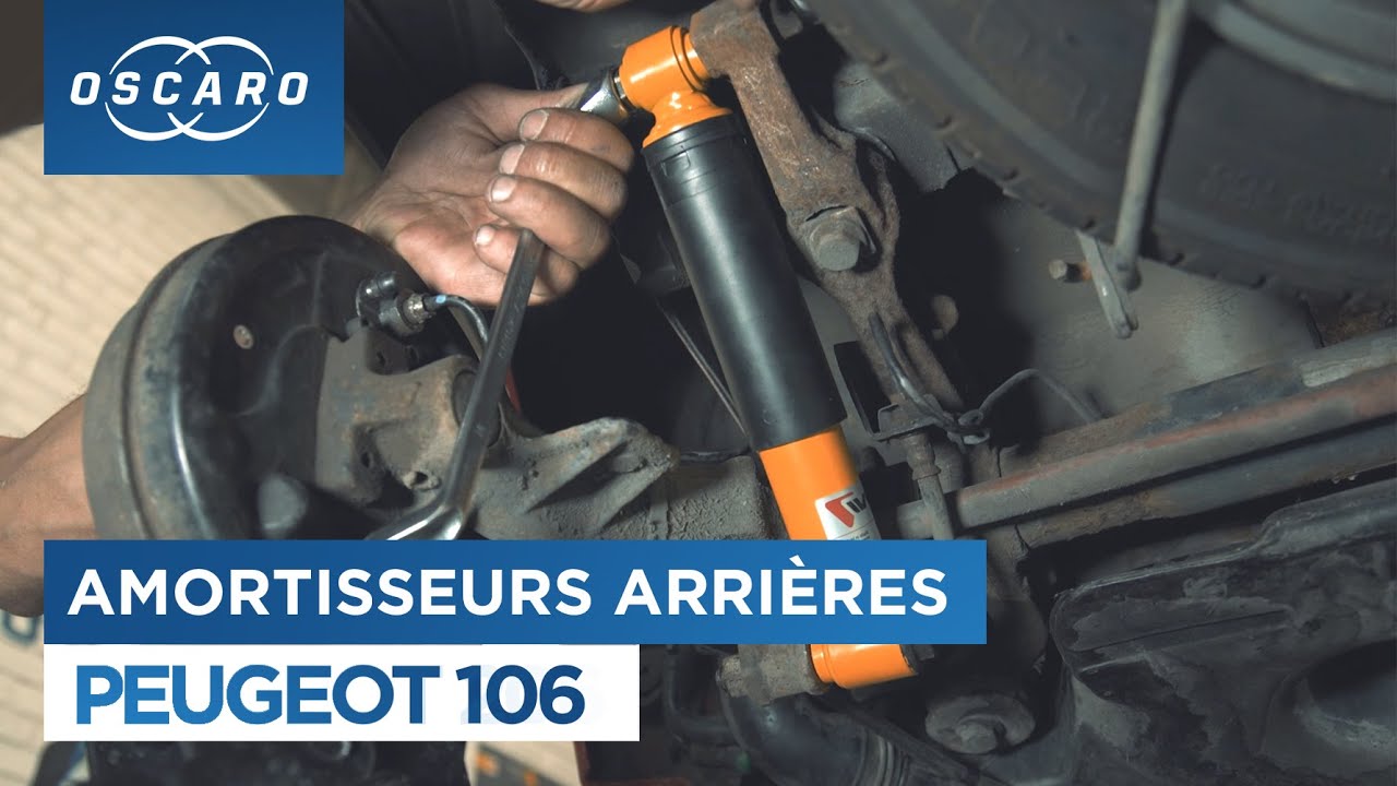 Changer les amortisseurs arrières - Peugeot 106