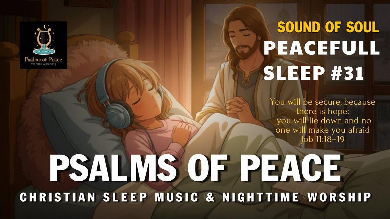 Sleep in God’s Peace 🌙 Psalms of Peace | Deep Rest, Healing & Night Worship