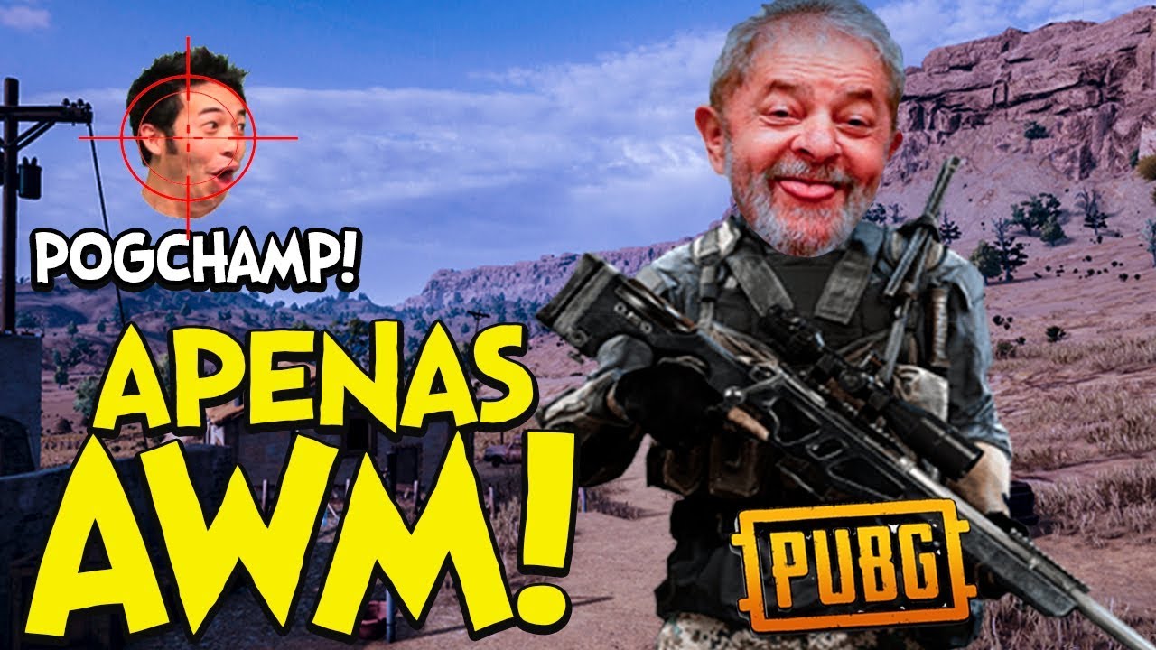 GANHEI A PARTIDA SO DE AWM - Playerunknowns Battlegrounds