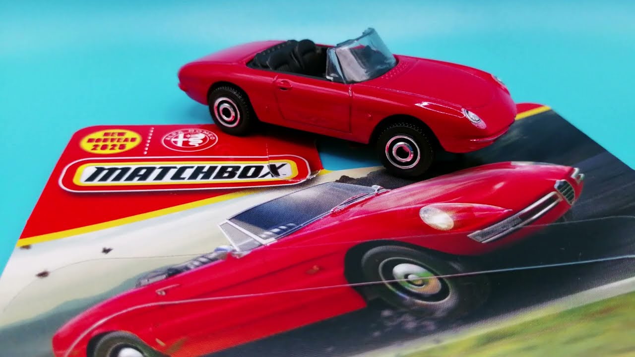 Alfa Romeo Duetto 1967 made by Matchbox release 2025