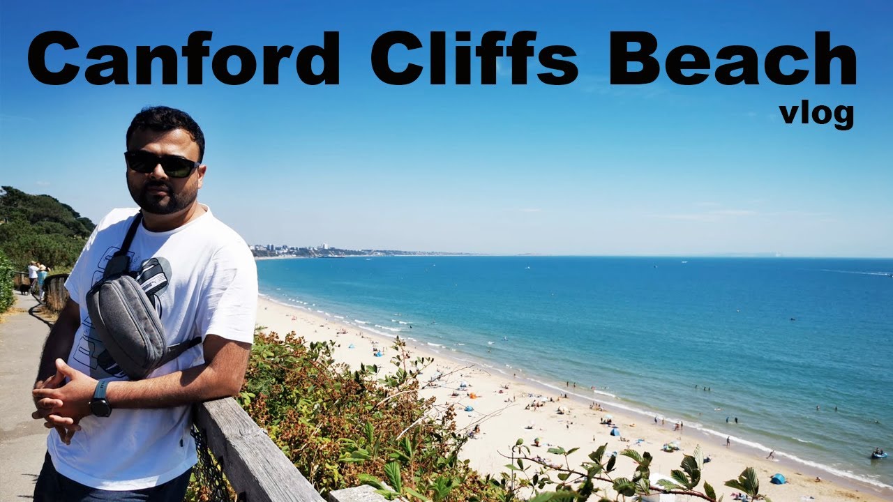 Canford Cliffs Beach Poole | Bournemouth Beach | Full Enjoyment | Ali's Vlog