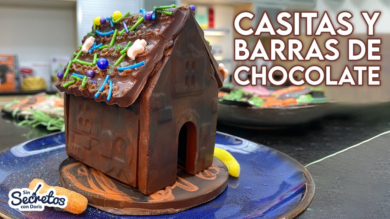 Casita y Barras de Chocolate!