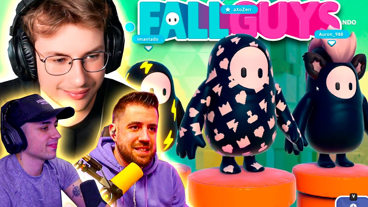 FALL GUYS CON LOS PANAS | aXoZer