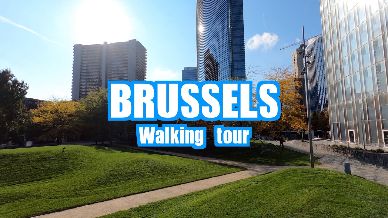 Brussels Belgium 🇧🇪 4K Walking Tour (North side/Brussel Noord)