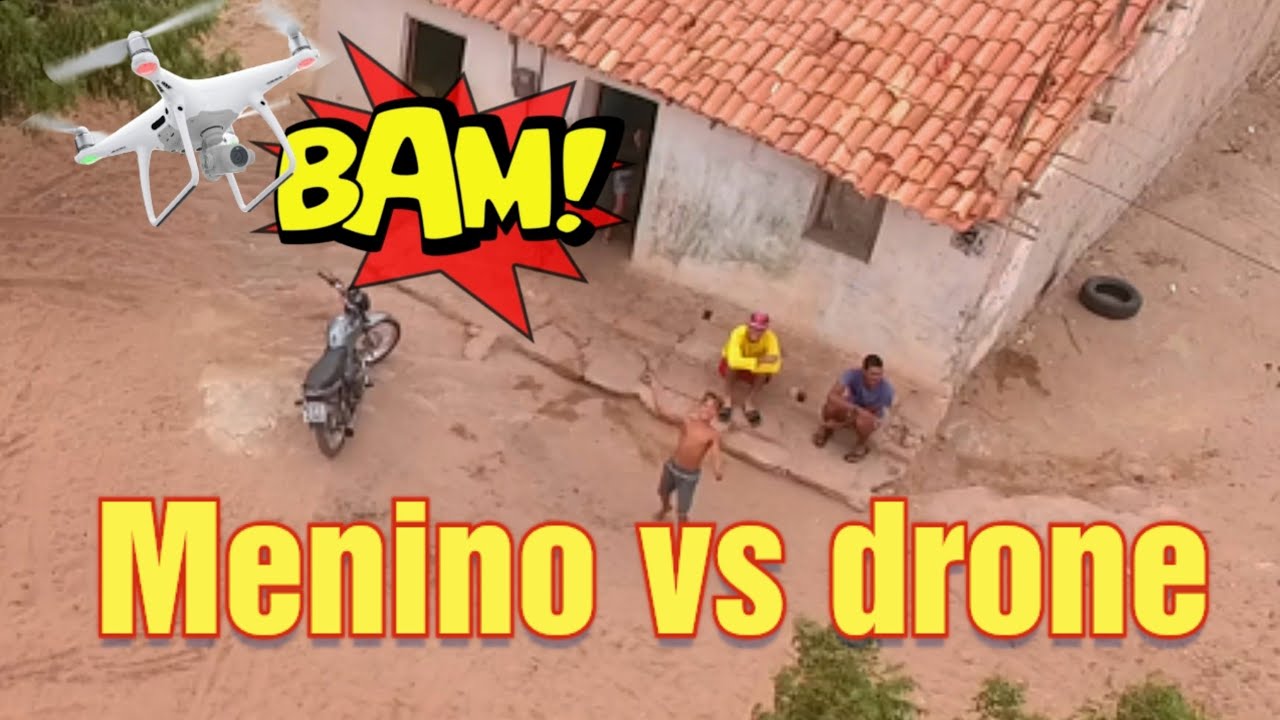 Drone aterrorizando o interior do Ceará.
