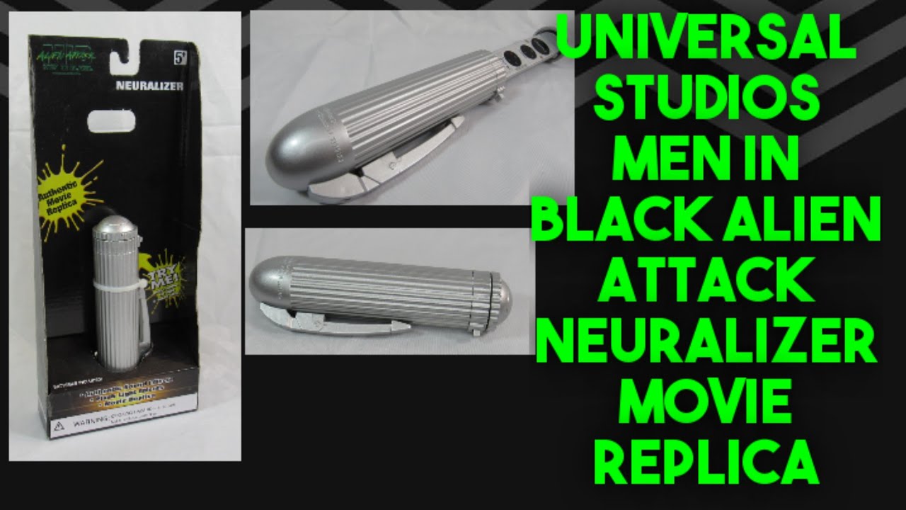 Universal Studios Men In Black Alien Attack Neuralizer Movie Replica