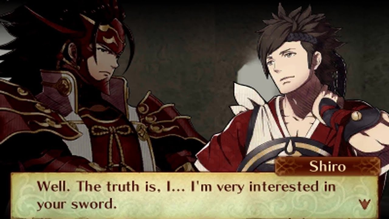 Fire Emblem Fates: Birthright - Ryoma & Shiro Support Conversations