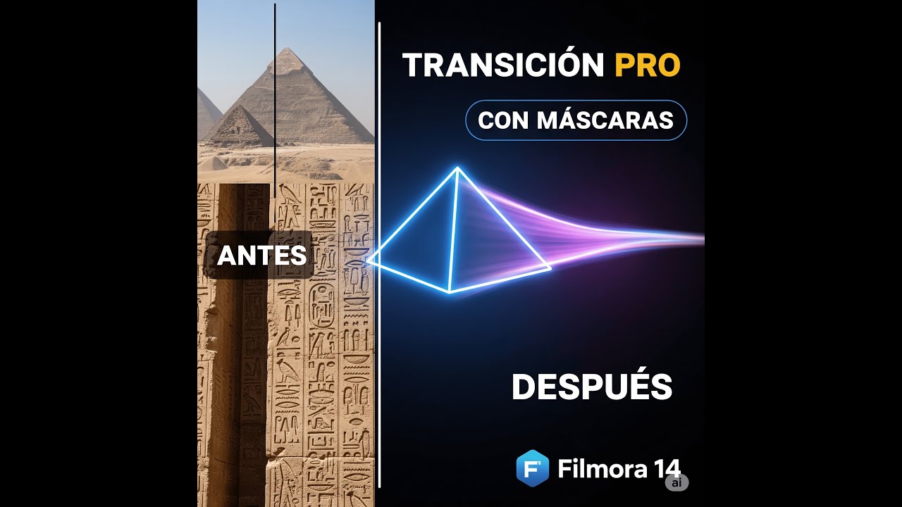 🔥 El SECRETO para Transiciones ÉPICAS en Filmora 14 ¡SIN PLUGINS!