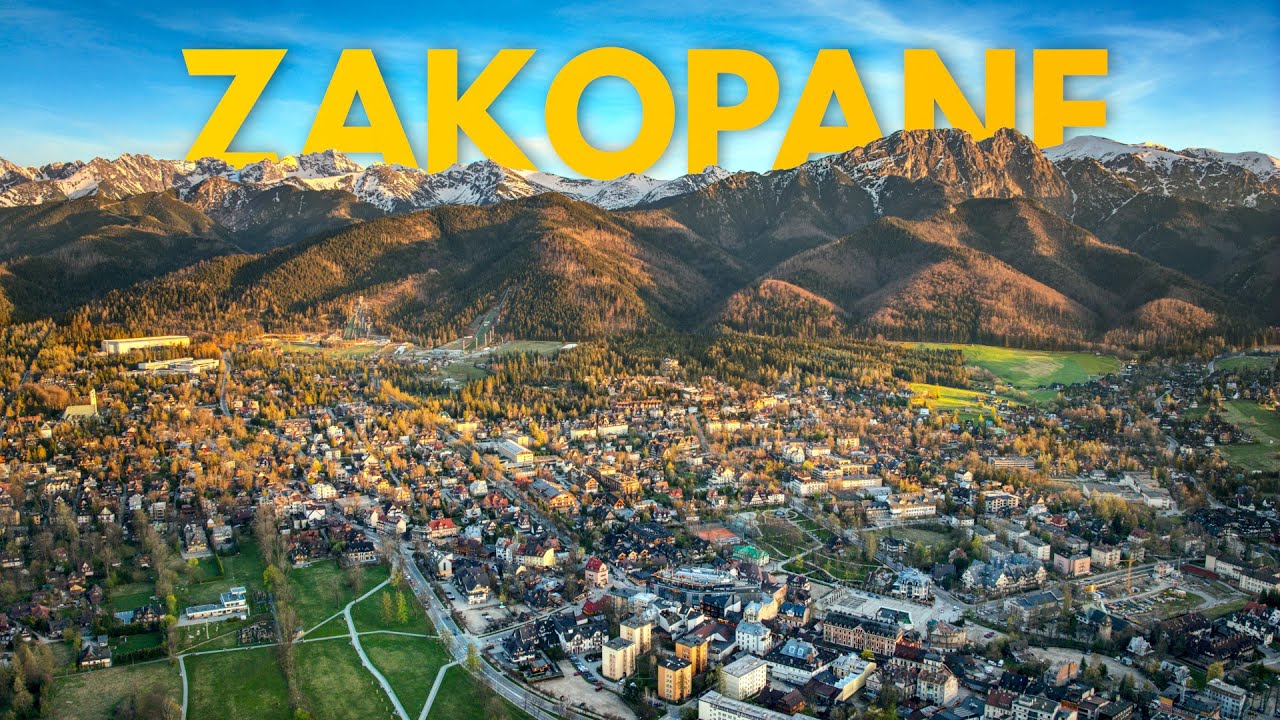 Zakopane z lotu ptaka | Zakopane Poland - Tatra Mountains