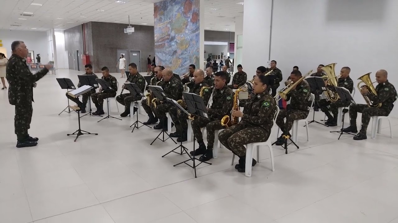SELEÇÃO TIM MAIA de Tim Maia. Apresentação da Banda de Música do CFSol 8° BIS no Dia do Exército.