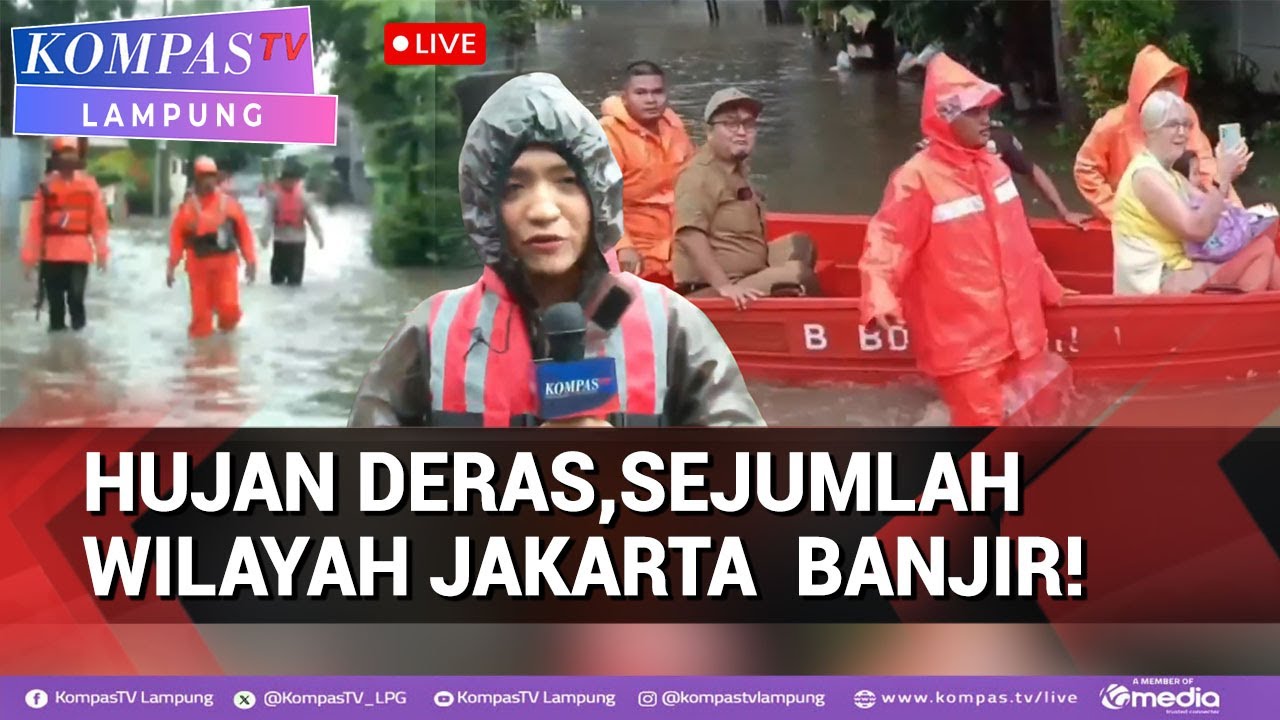 Breaking News! Hujan Deras,Sejumlah Wilayah Mampang Jakarta Selatan Banjir!