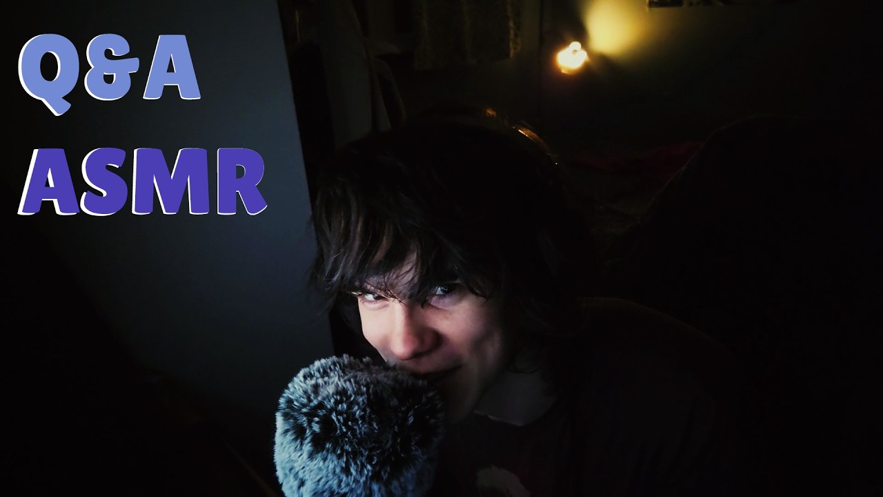 1k Subscribers Q&A | ASMR - Whispering, soft spoken, minimal triggers.