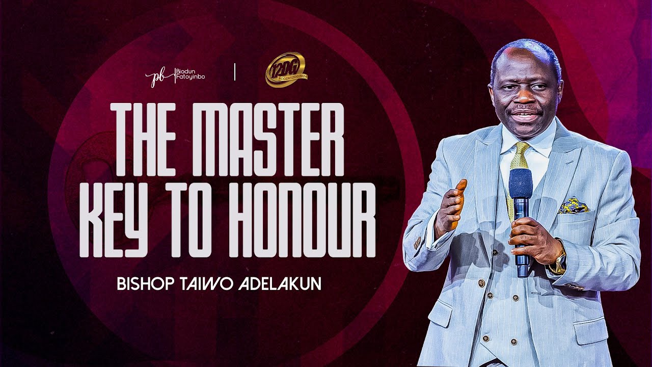 The Master Key To Honour | Bishop Taiwo Adelakun | DPE, 12DG 2024 Edition | Friday January 5, 2024