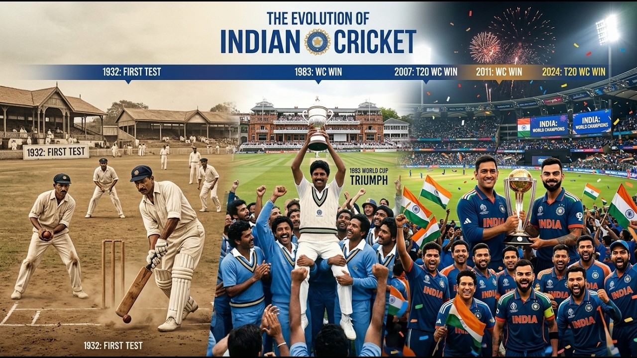 HOW CRICKET BECAME A BIG THING IN INDIA??