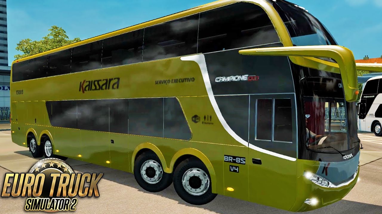 Euro Truck Simulator 2 - Bus | Kaissara - Campione DD - São Paulo/Porto Alegre