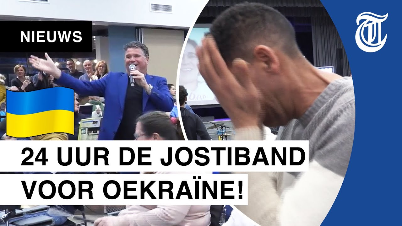 De 'josti-marathon' voor Oekraïne: 'Ik ben heel erg moe'