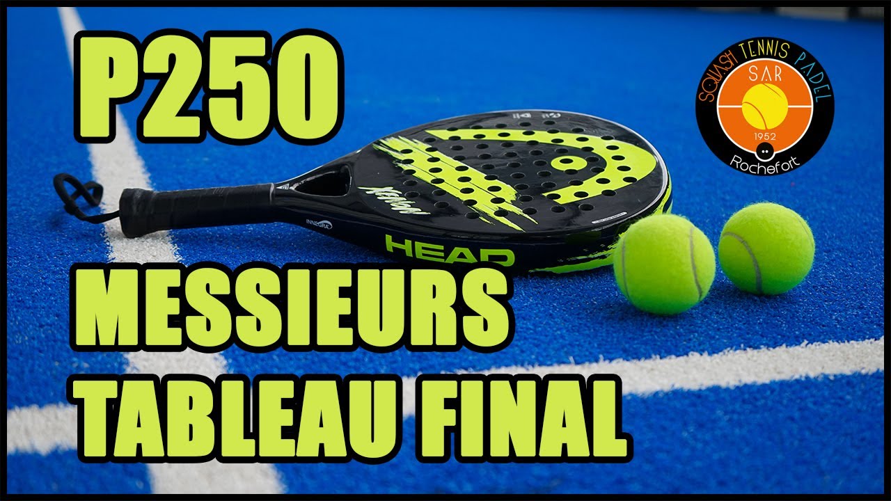 P250 messieurs février 2026 - tableau final