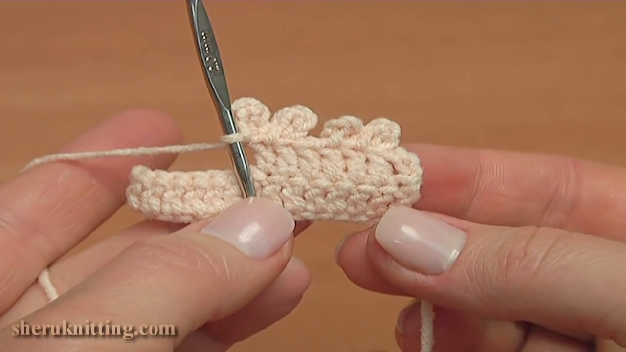 How to Make Crochet Picot Stitch Edge
