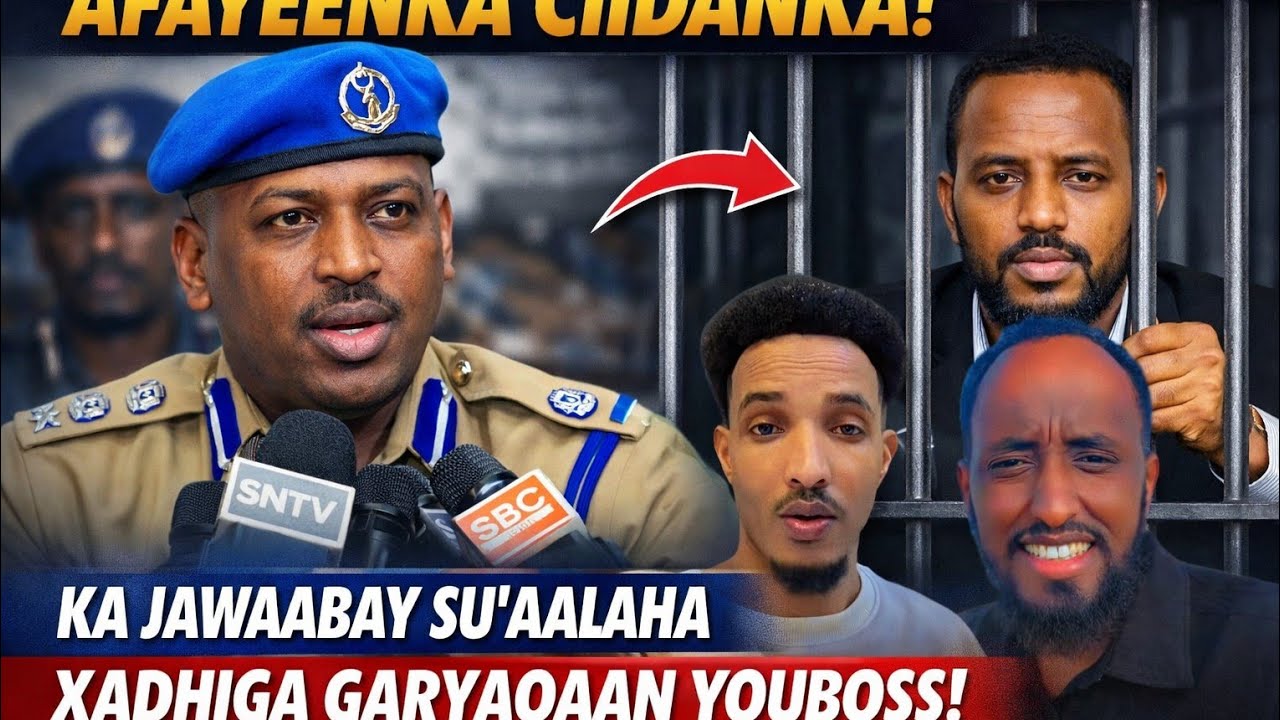 AFAYEENKA CIIDANKA POLICE SOMALIYA KA JAWAB DHM SUALAHA.DADKA CAANKA TIKTOKER. 