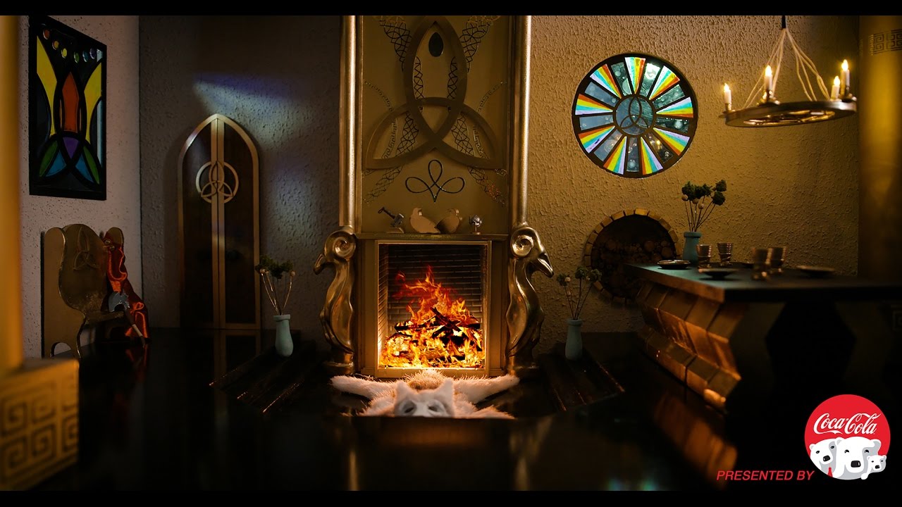 Thor's Asgard Home Fireside Video in 4K